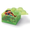 Boîte transparente avec couvercle LEGO Brick 4 tenons Vente