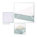 Protège-matelas imperméable pour lit simple 90x200 cm blanc Huston Offre