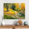 Tableau imprimé sur toile paysage "Ristoro sul sentiero" Adriano Galasso Vente