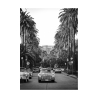 Tableau photo impression sur toile noir et blanc Boulevard à Hollywood Offre