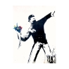 Impression sur toile tableau street art moderne Message de Paix Banksy Offre