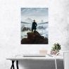Tableau impression sur toile "Viandante sul mare di nebbia" Caspar David Friedrich Remises