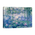 Tableau impressionniste sur toile Canvas Waterlilies Claude Monet Promotion
