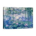 Tableau impressionniste sur toile Canvas Waterlilies Claude Monet Promotion