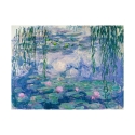 Tableau impressionniste sur toile Canvas Waterlilies Claude Monet Offre