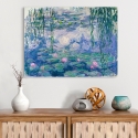 Tableau impressionniste sur toile Canvas Waterlilies Claude Monet Vente