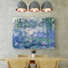 Tableau impressionniste sur toile Canvas Waterlilies Claude Monet Remises