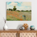 Tableau impressionniste sur toile Champ de coquelicots de Claude Monet Vente