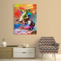 Tableau moderne pop art sur toile Napoleon 2.0 par Eric Chestier Vente