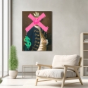 Tableau moderne pop sur toile canvas "The Duke" par Eric Chestier Vente