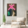 Tableau moderne pop sur toile canvas "The Duke" par Eric Chestier Vente