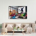 Tableau moderne imprimé pop art sur toile Surrealofts Firenze Gerard Madau Vente