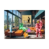 Impression sur toile tableau pop art Surrealofts Milano Gerard Madau Offre