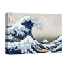 Tableau impression sur toile The Great Wave off Kanagawa Hokusai Grande Vague Promotion