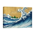 Tableau impression sur toile La grande vague de Kanagawa Hokusai Promotion