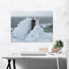 Tableau sur toile Faraglione sous tempête Phare de Kéréon Jean Guichard Vente