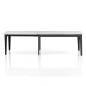 Table à manger extensible moderne 90x160-400 effet marbre Harper Catalogue