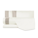 Parure de lit double draps et taies en satin de coton Heritage 