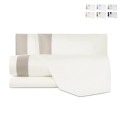 Parure de lit double draps et taies en satin de coton Heritage Promotion