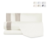 Parure de lit double draps et taies en satin de coton Heritage Promotion
