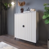 Buffet haut moderne 2 portes pour salon cuisine Danielle Vente