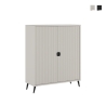 Buffet haut moderne 2 portes pour salon cuisine Danielle Promotion