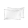 Housse de couette pour lit double en satin de coton Argentario 