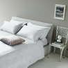 Housse de couette pour lit double en satin de coton Argentario Vente