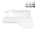 Housse de couette pour lit double en satin de coton Argentario Promotion