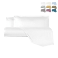 Housse de couette pour lit double en satin de coton Argentario Promotion