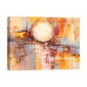 Tableau abstrait moderne impression colorée Riflessi del tramonto Lucas Promotion