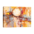 Tableau abstrait moderne impression colorée Riflessi del tramonto Lucas Promotion