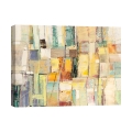 Tableau moderne abstrait coloré sur toile Colori di Primavera Lucas Promotion
