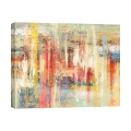 Tableau abstrait moderne sur toile canvas Couleurs reflets Lucas Promotion