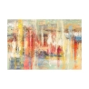 Tableau abstrait moderne sur toile canvas Couleurs reflets Lucas Offre