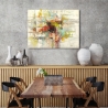 Tableau moderne abstrait impression sur toile Lieve pensiero Lucas Remises
