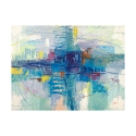 Tableau abstrait impression sur toile canvas Di sera sul mare Lucas Offre