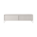 Meuble TV bas design moderne 2 portes Kergi pour salon Offre