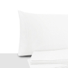 Lot de 2 taies d'oreiller 50x80cm en percale de coton à rabat Miami Modèle