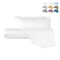 Ensemble housse de couette et taies d'oreiller une place et demie en satin Argentario Promotion