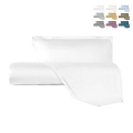 Ensemble housse de couette et taies d'oreiller une place et demie en satin Argentario Promotion
