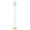Lampadaire en métal doré avec diffuseur en verre blanc Ares PT Offre