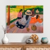 Tableau impressionniste impression sur toile canvas The Siesta Paul Gauguin Vente