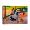 Tableau impressionniste impression sur toile canvas The Siesta Paul Gauguin Promotion
