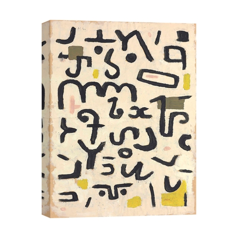 Impression sur toile canvas tableau impressionniste Law Paul Klee Promotion