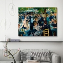 Impression sur toile Dance at Le Moulin de la Galette Renoir Vente