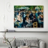 Impression sur toile Dance at Le Moulin de la Galette Renoir Vente