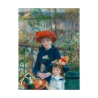 Tableau impressionniste sur toile Le due sorelle (sur la terrasse) Renoir Offre