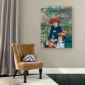 Tableau impressionniste sur toile Le due sorelle (sur la terrasse) Renoir Vente