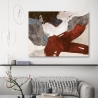 Tableau moderne sur toile avec impression abstraite Elevation Jim Stone Remises